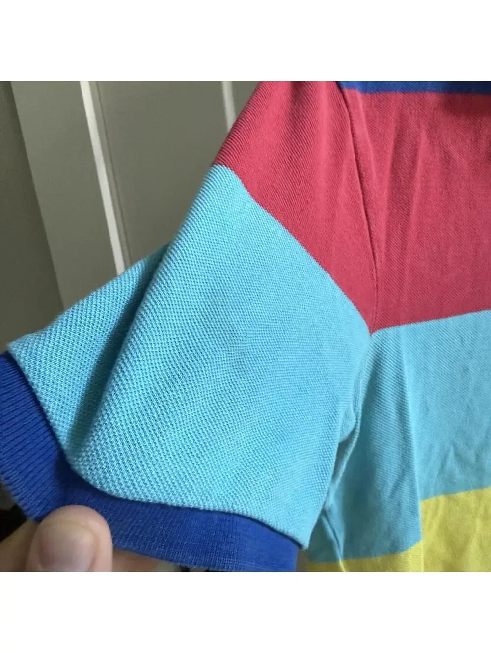 Polo Ralph Lauren Rainbow Colorblock Polo 🌈